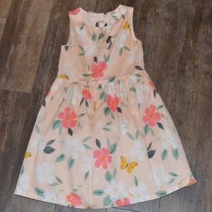 Carter's Peach Dress w/Buttflies